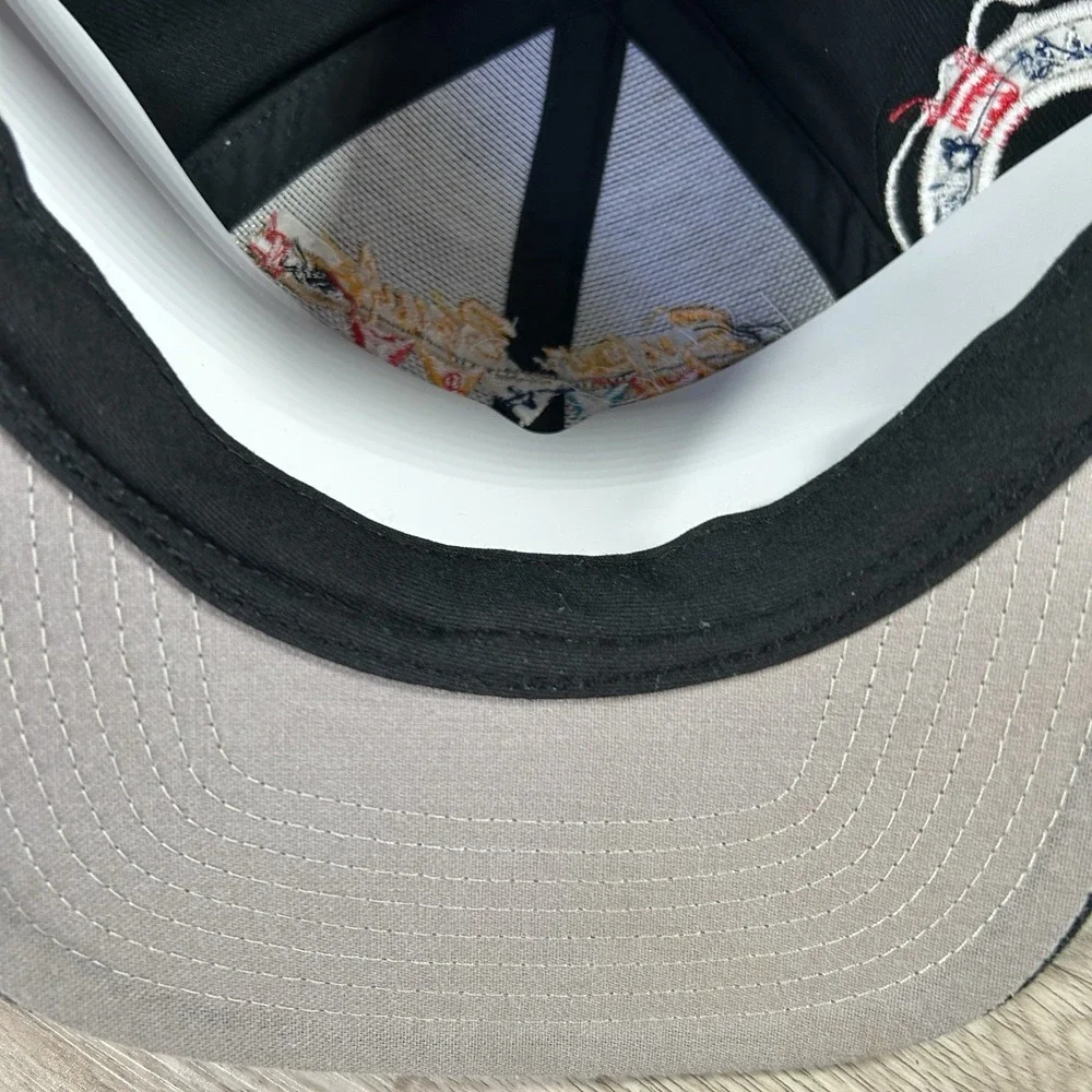 VTG Logo Athletic 1998 Denver Broncos Snapback Hat NFL Super Bowl Black Cap